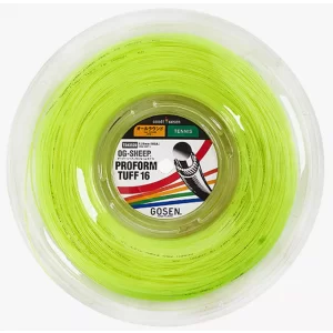 Gosen Proform Tuff Lime 200m - tennis string