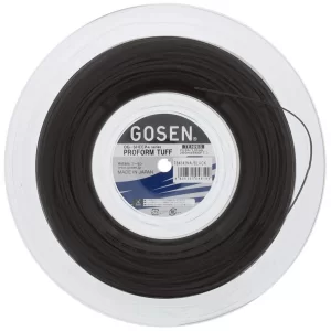 Gosen Proform Tuff Black 200m - tennis string