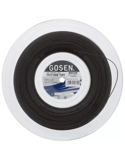 Gosen Proform Tuff Black 200m - tennis string
