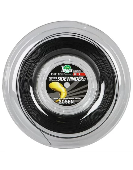 Gosen Sidewinder Black 200m - naciąg tenisowy