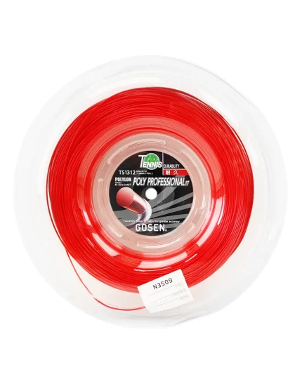 Gosen Polylon Poly Professional Red 200m - naciąg tenisowy