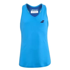 Babolat Play Tank Top Girl Blue - girl tennis top