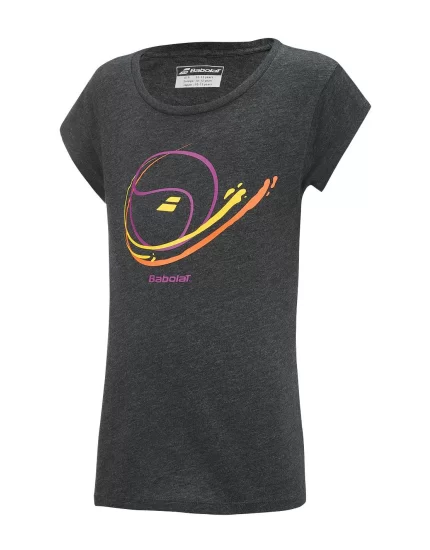 Babolat Message Tee Girl - girl tshirt