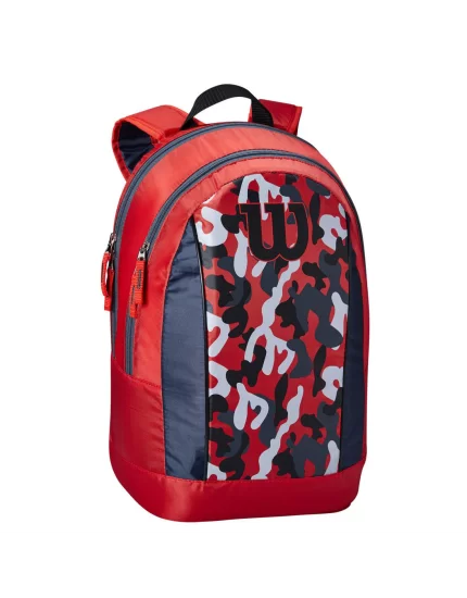 Wilson Junior Backpack Red Gray Black