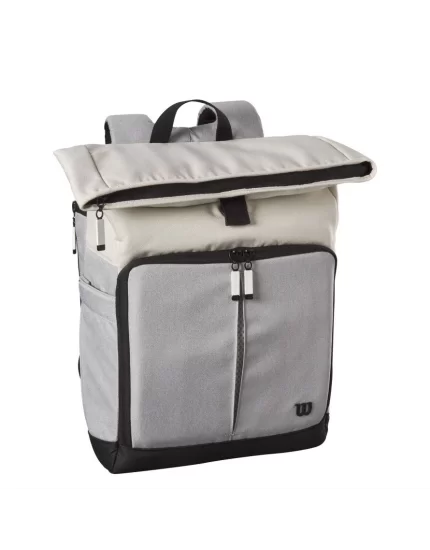 Wilson Lifestyle Foldover Backpack Grey Blue 2024 - tennis backpack