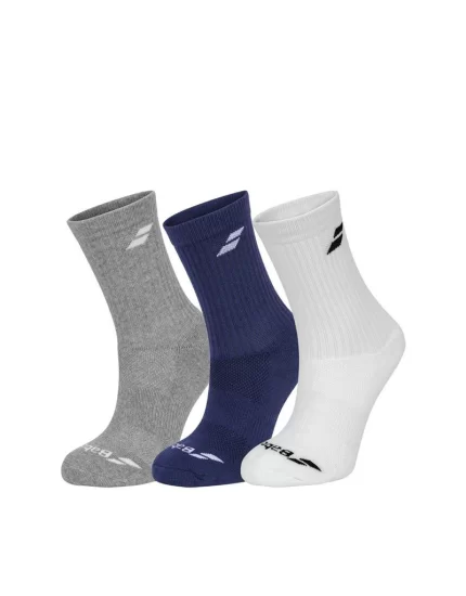 Babolat 3 Pairs Pack Socks Junior - junior tennis socks