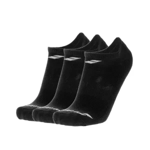Babolat Invisible 3 Pairs Pack Junior Black - junior tennis socks