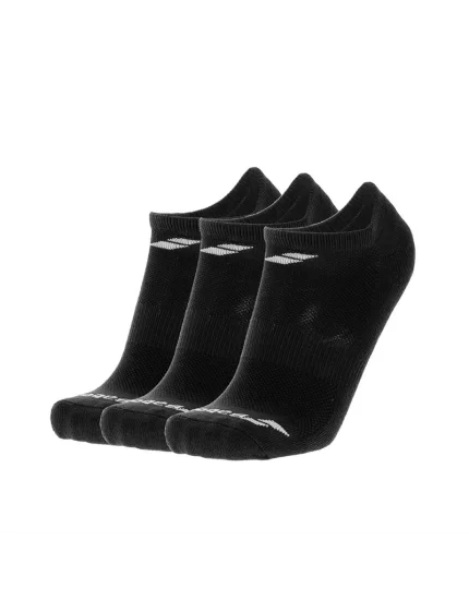 Babolat Invisible 3 Pairs Pack Junior Black - junior tennis socks