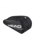Head Tour Racquet Bag L Black White - tennis bag