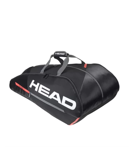 Head Tour Team 12R Black Orange - tennis bag