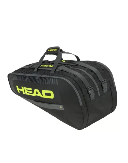 Head Base Racquet Bag L Black Neon Yellow - tennis bag