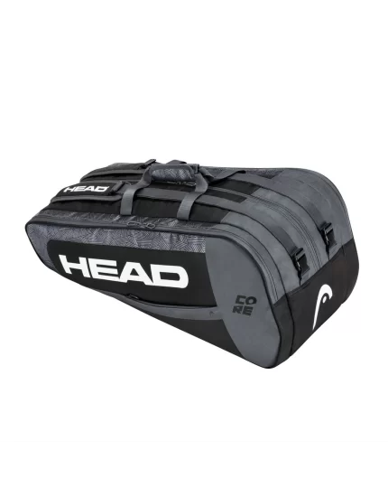 Head Core 9R Supercombi Black White - tennis bag