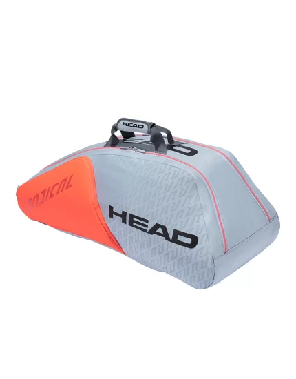 Head Radical 9R Supercombi Grey Orange - tennis bag