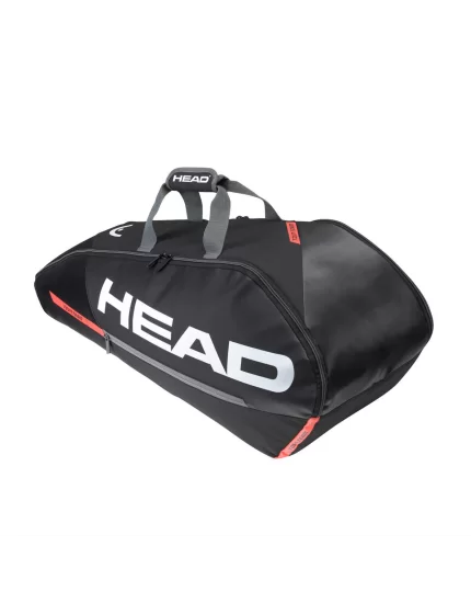 Head Tour Team 6R Black Orange - tennis bag