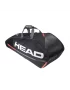 Head Tour Team 6R Black Orange - tennis bag