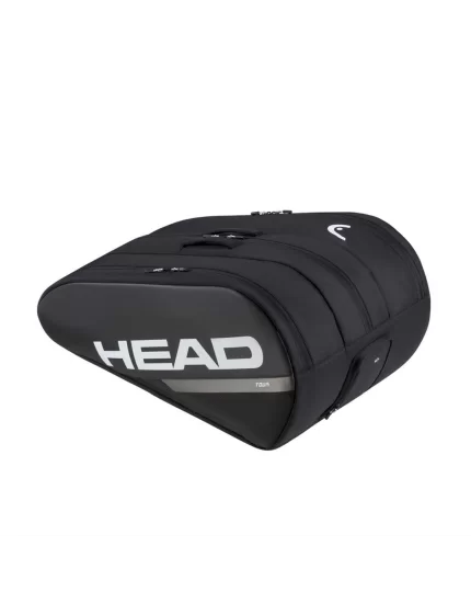 Head Tour Racquet Bag XL Black White - tennis bag