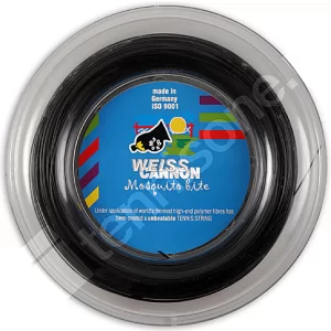 Weiss Cannon Mosquito Bite Black 200m - tennis string