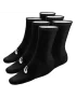 Asics Crew Socks Black 6 pairs - tennis socks
