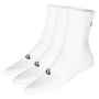 Asics Crew Socks White 3 pairs - tennis socks