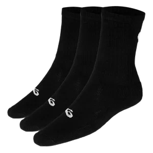Asics Crew Socks Black 3 pairs- tennis socks