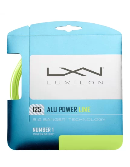 Luxilon Alu Power Lime - tennis string