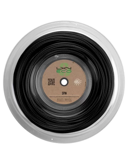 Luxilon Eco Spin Black 200m - tennis string