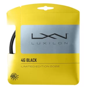 Luxilon 4G Black - tennis string
