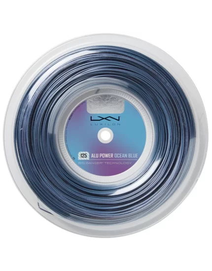 Luxilon Alu Power Ocean Blue 200 m - tennis string