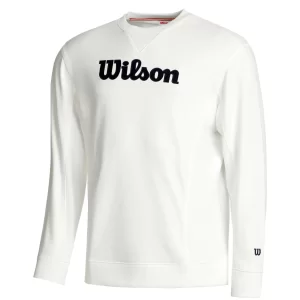Wilson M Parkside Crew White - mens jacket