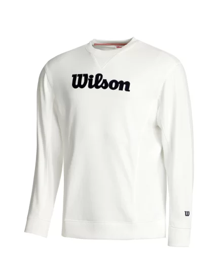 Wilson M Parkside Crew White - mens jacket