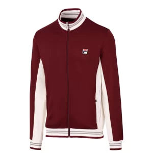 Fila Jacket Bjorn Cabernet White Alyssum