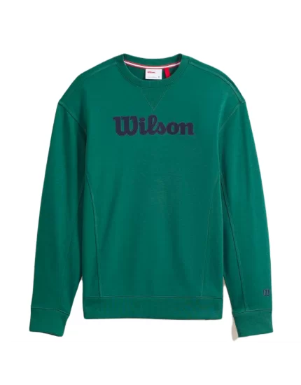 Wilson M Parkside Crew Field Green - mens jacket
