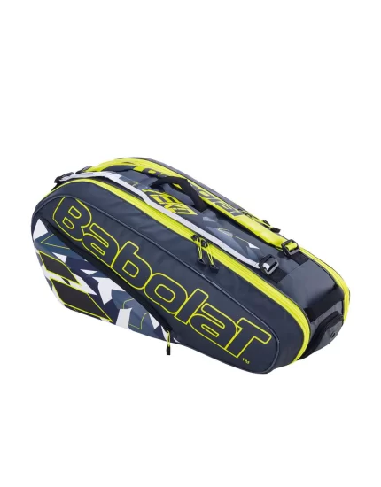 Babolat Racket Holder X6 Pure Aero Black Yellow