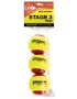 Dunlop Stage 3 Red (3 pcs.) - tennis balls