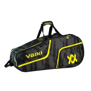 Volkl Zebra Combi Bag Black Neon Yellow - tennis bag
