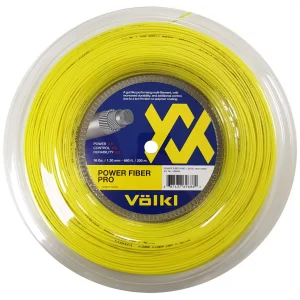 Volkl Power Fiber Pro Neon Yellow 200m - tennis string