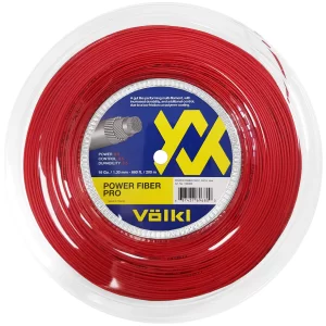 Volkl Power Fiber Pro Red 200m - tennis string