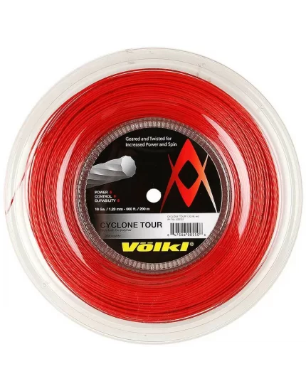 Volkl Cyclone Tour Red 200m - tennis string