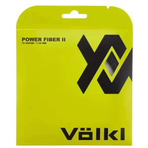 Volkl Power Fiber II Black - tennis string