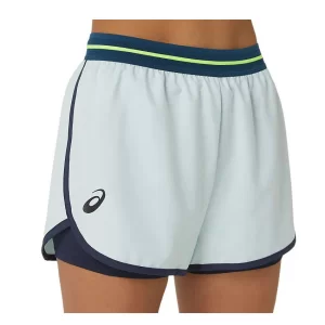 Asics Women Match Short Soothing Sea - womens tennis shorts