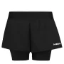 Head DYNAMIC Shorts Women Black - women's tennis shorts