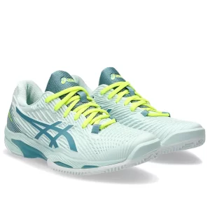 Asics Solution Speed FF 2 Clay Soothing Sea Gris Blue - tennis schoes