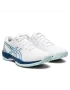 Asics Solution Swift FF Clay White Clear Blue - women'smtennis shoes