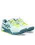 Asics Gel-Resolution 9 Clay Soothing Sea Gris Blue - women's tennis shoes