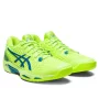 Asics Solution Speed FF 2 Hazard Green Reborn Blue - women tennis shoes