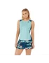 Asics Women Match Actibreeze Tank Oasis Green Light Indigo - women's top