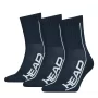 Head Performance Short Crew Black (3 pairs) - tennis socks
