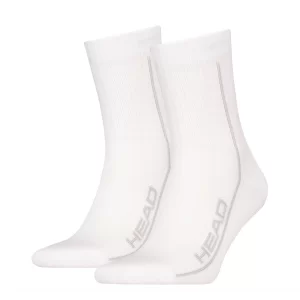 Head Performance Short Crew White (3 pairs) - tennis socks