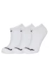 Babolat Invisible White 3 Pack - tennis socks