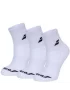 Babolat Quarter Socks White (3 pairs) - tennis soks